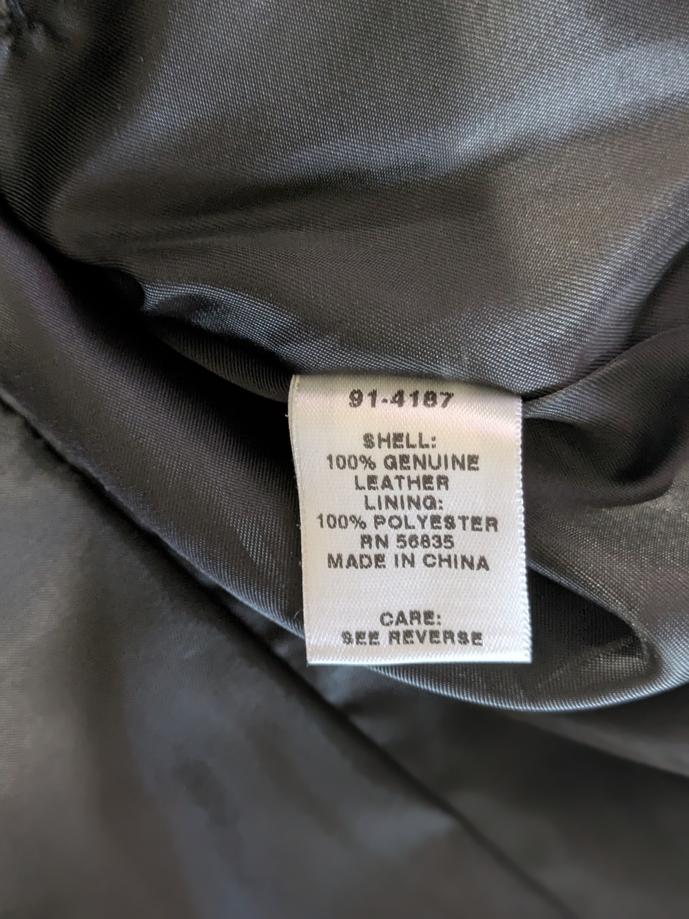 Cabela's Black Genuine Leather Textured Whipstitch Blazer Jacket Sz M, NWOT - Picture 6 of 10